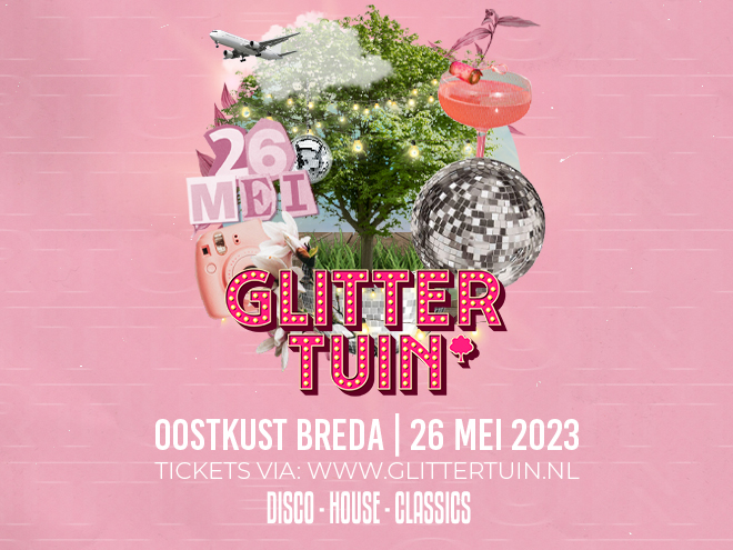 Glittertuin X Oostkust Ticketpoint Officieel Verkooppunt