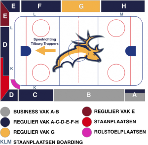 Tilburg Trappers overview ijsbaan