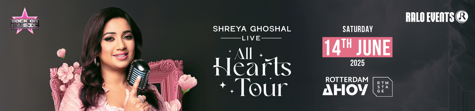 Shreya Ghoshal RTM Stage 2025 tickets