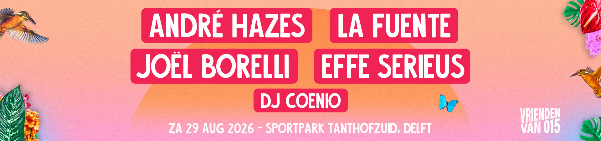 Vrienden van 015 tickets 2026