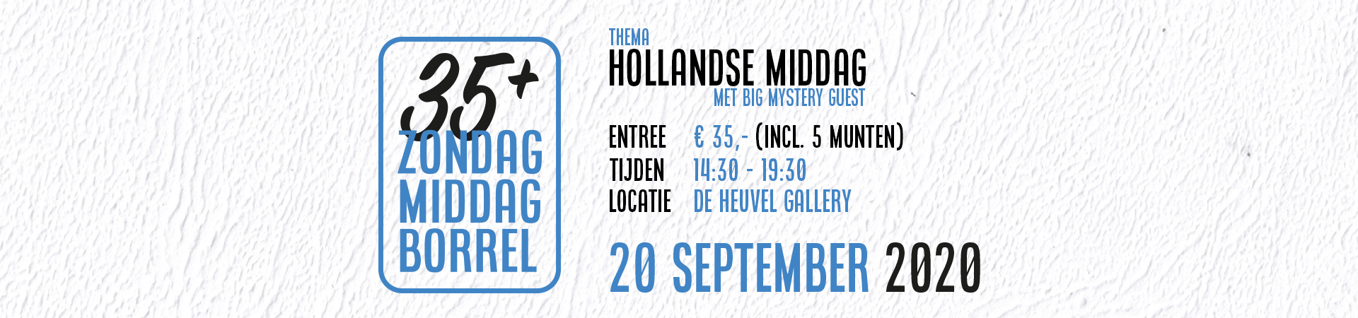 Zondagmiddagborrel Heuvel Gallery 20-09-2020