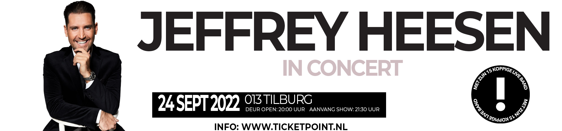 Jeffrey Heesen Live in Concert 013 - tickets