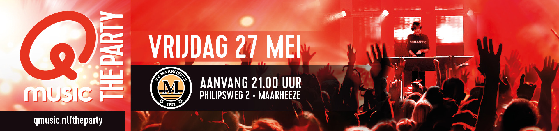 VV Maarheeze - TP banner website Ticketpoint