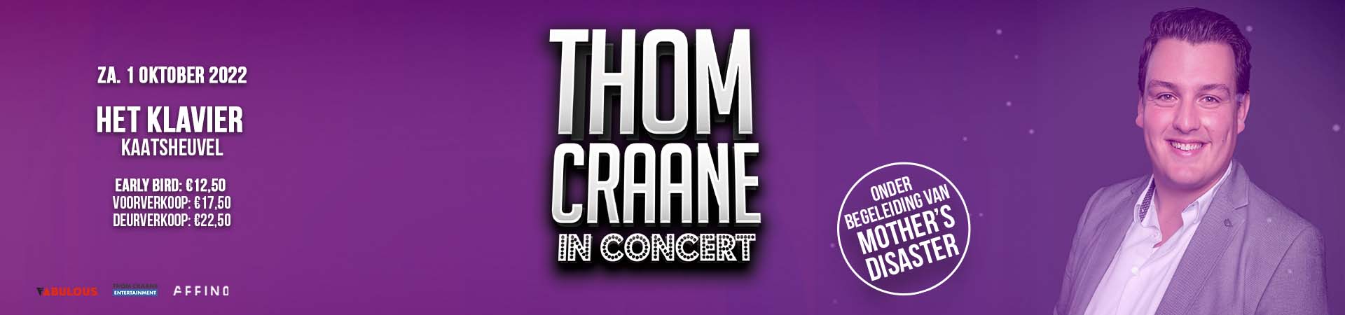 Thom Craane Live in Concert tickets