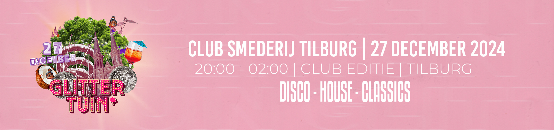 Glittertuin x Club Smederij