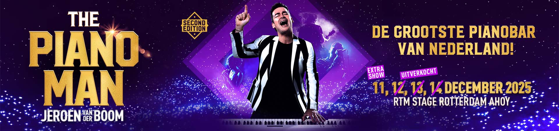Pianoman tickets 2025 Ahoy