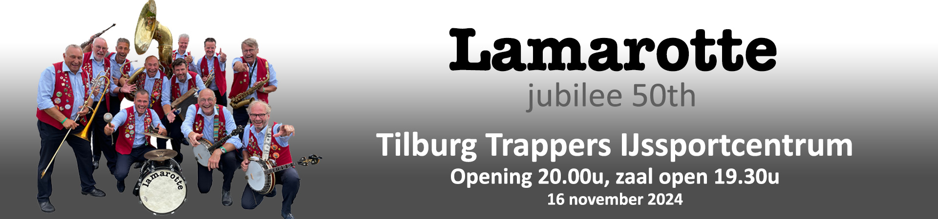 Lamarotte Jazzband jubileum tickets 2024