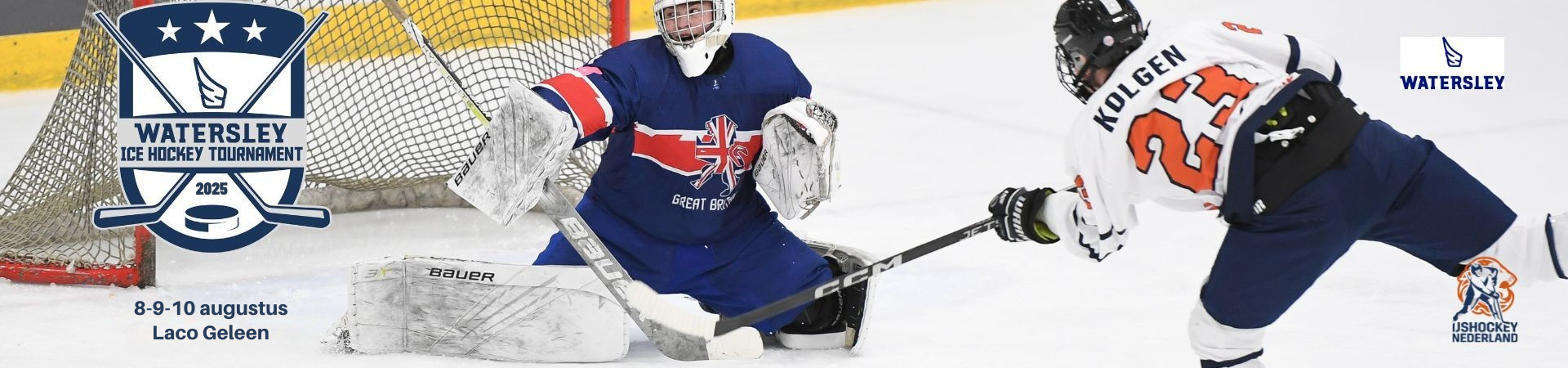 Watersley IJshockey Toernooi 8, 9 en 10 augustus 2025