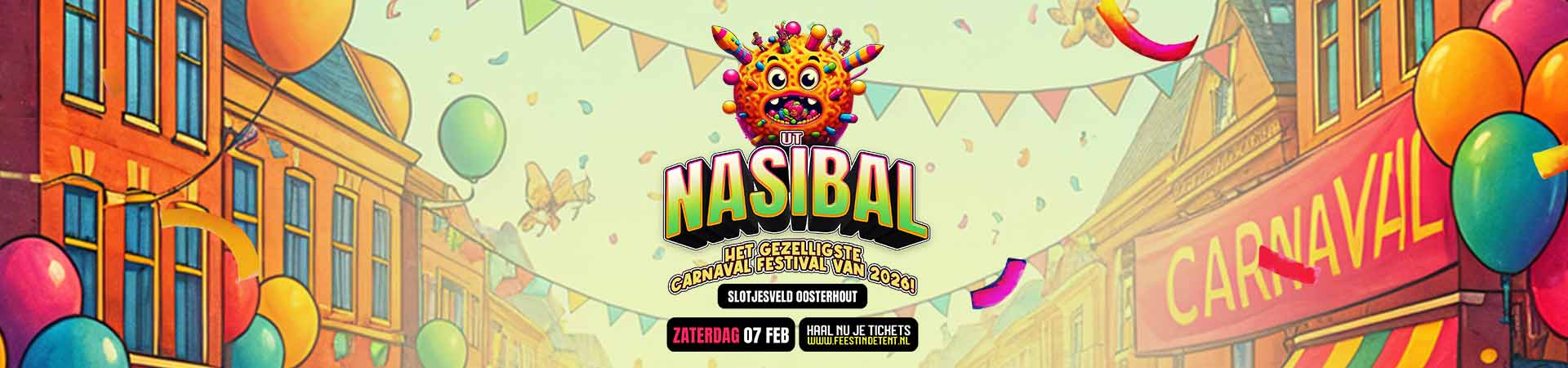 Ut nasibal Oosterhout februari 2026 tickets