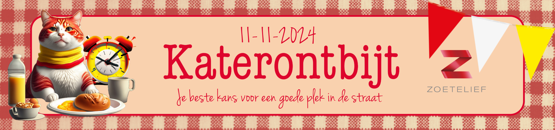 Katerontbijt Zoetelief 2024 tickets