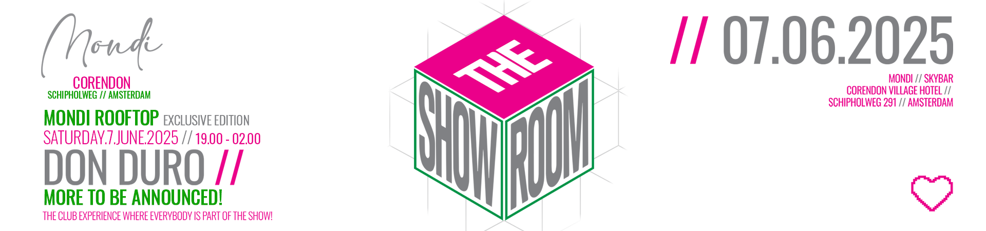 The Show Room 7 juni 2025