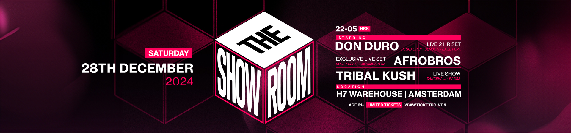 ShowRoom Amsterdam tickets 2024