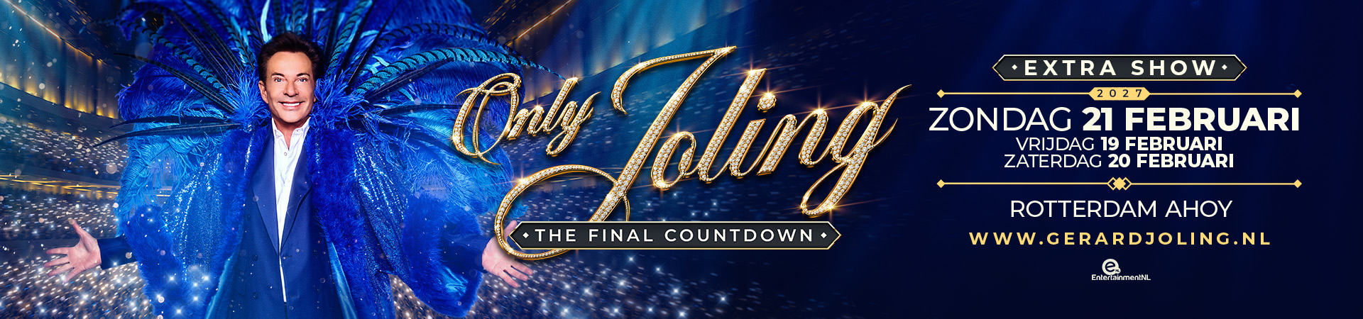 Gerard Joling Only Joling tickets 2027 Ahoy