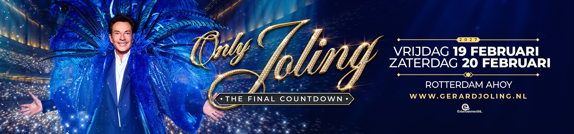 Gerard Joling Only Joling tickets 2027 Ahoy
